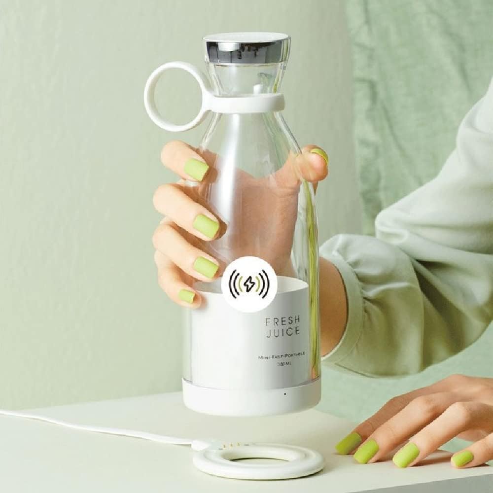 Mini Portable Blender – Fruit Juicer On-the-Go — White