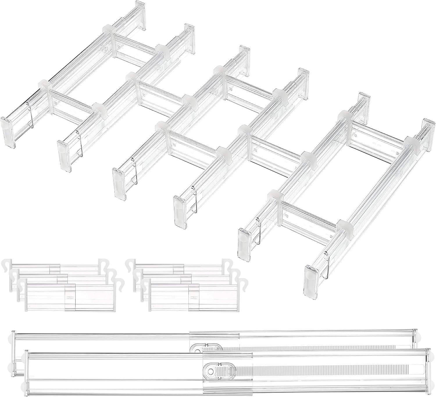 Drawer Divider Organiser Set (8-Piece)
