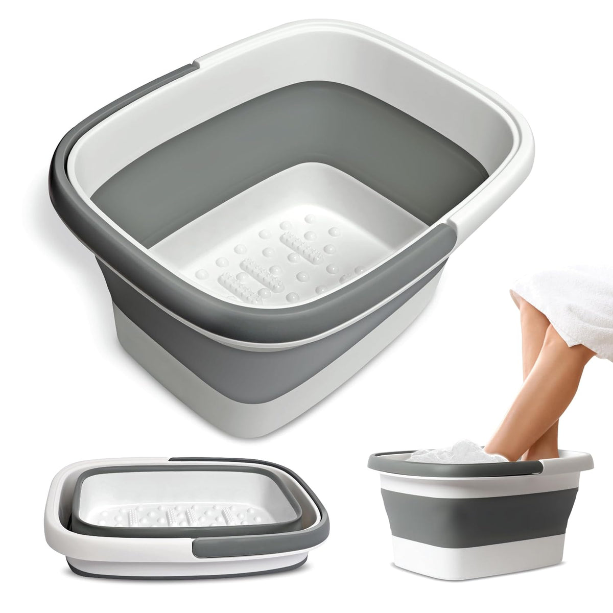Foldable Foot Spa Bucket — Melt Away the Day — photo 4