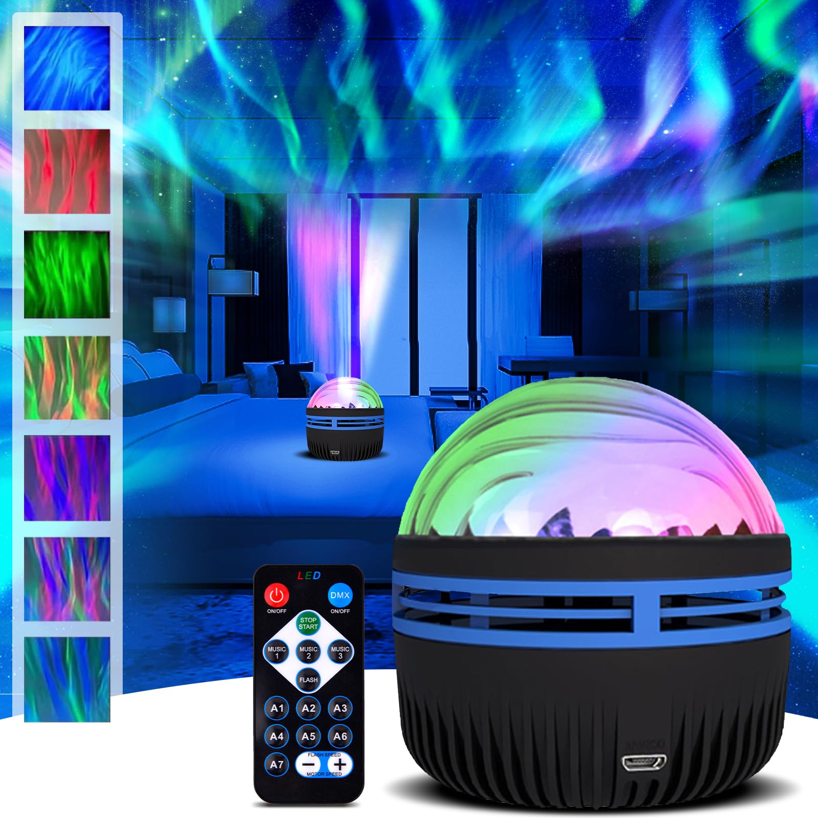 Aurora Sunset Cloud Projector Lamp