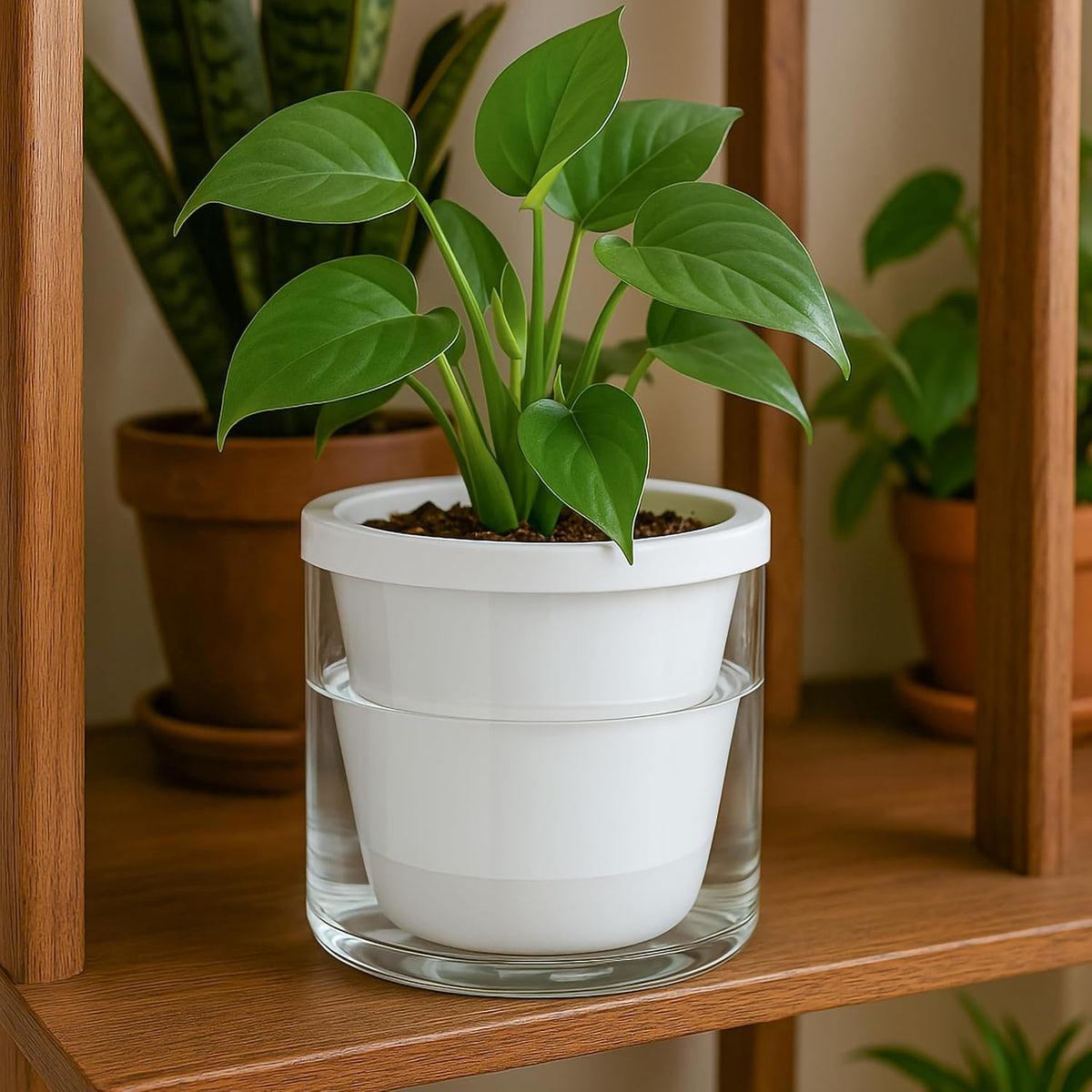Mini Self-Watering Plant Pot — photo 2