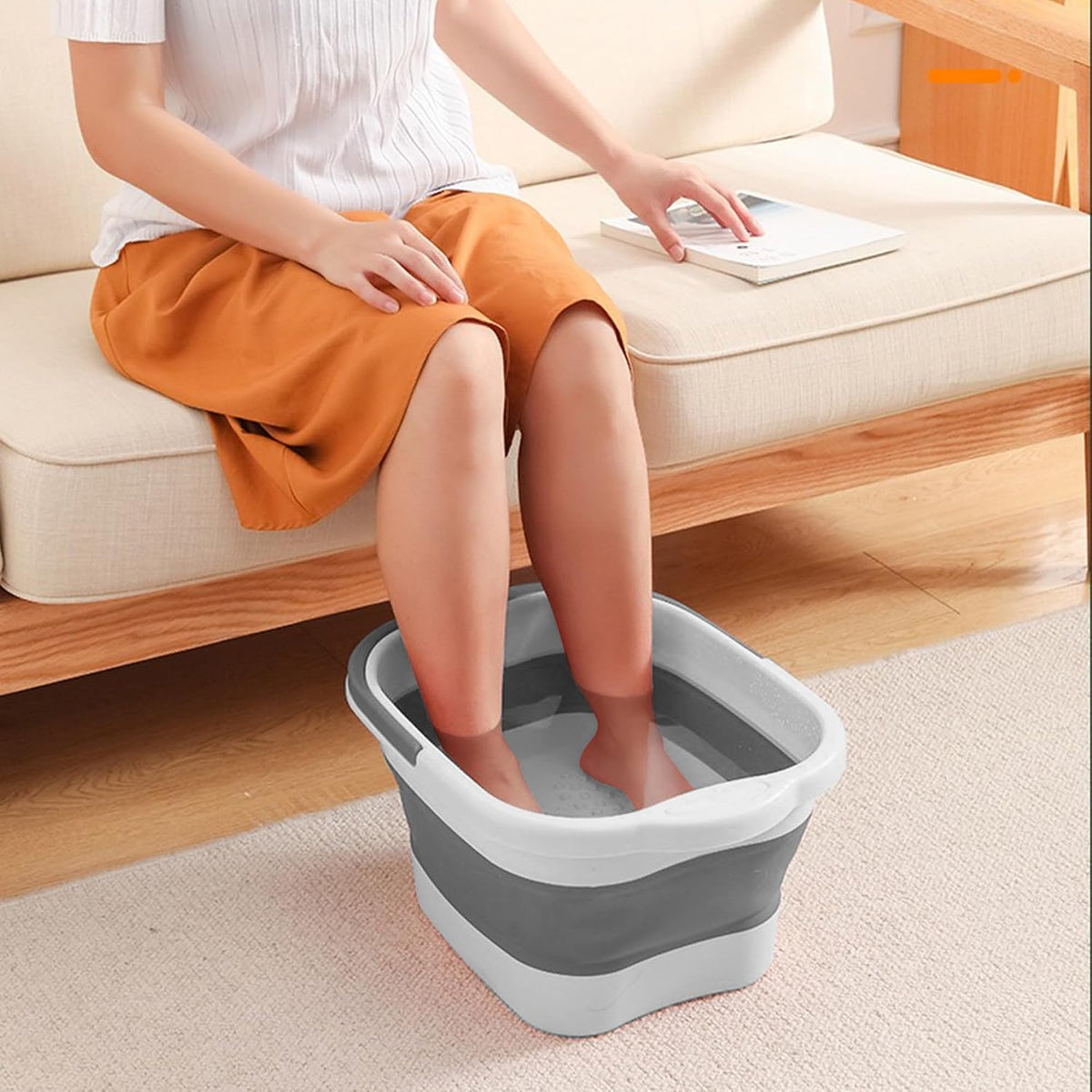 Foldable Foot Spa Bucket — Melt Away the Day — photo 3