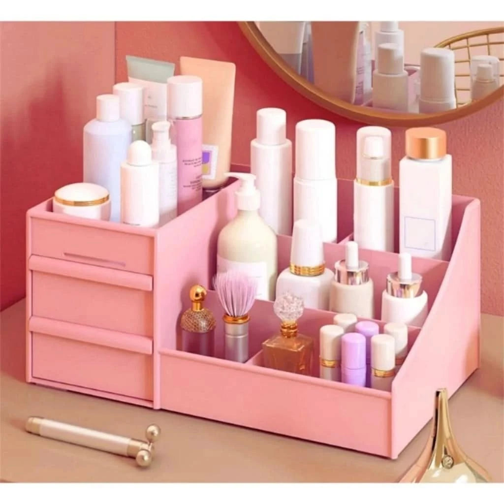 Acrylic Makeup Organiser – Clear Cosmetic Storage