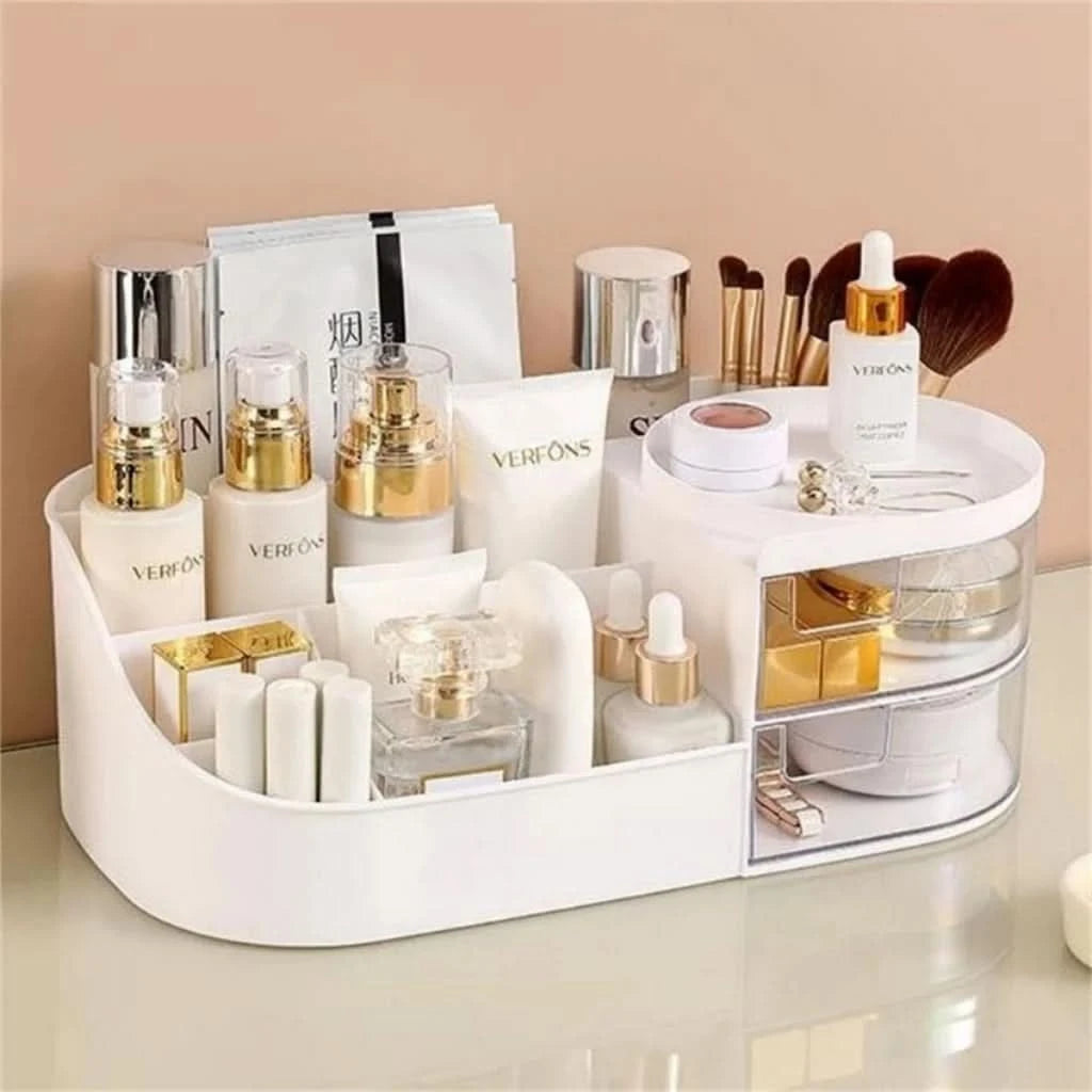 Acrylic Makeup Organiser – Clear Cosmetic Storage