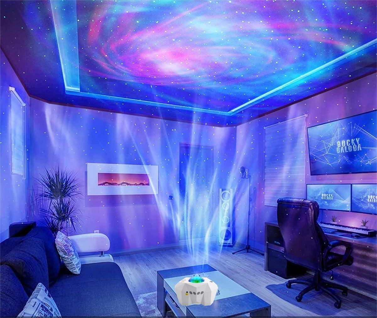 Aurora Sunset Cloud Projector Lamp — photo 4