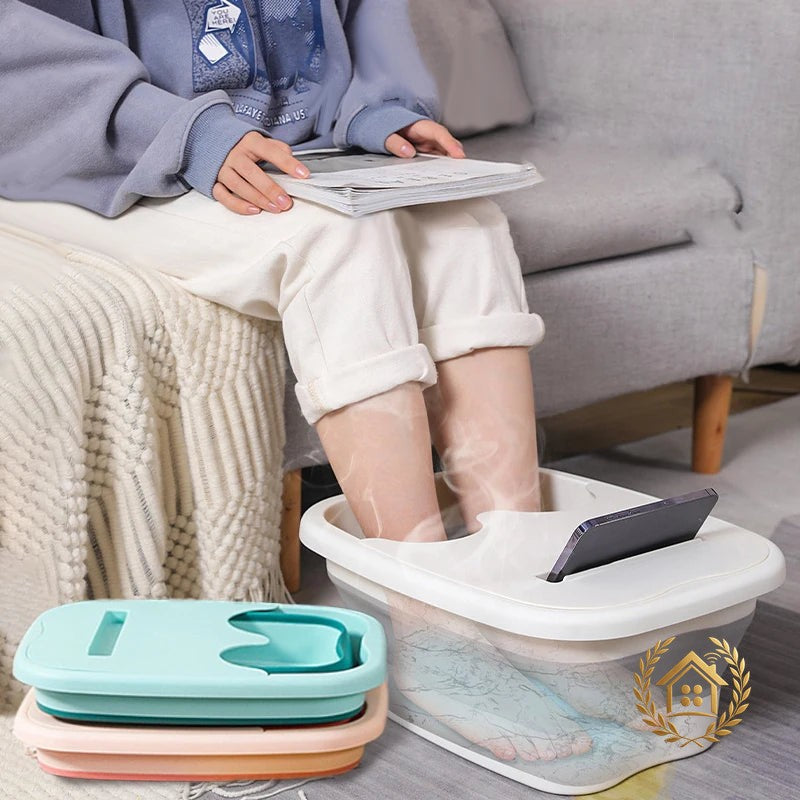 Foldable Foot Spa Bucket — Melt Away the Day