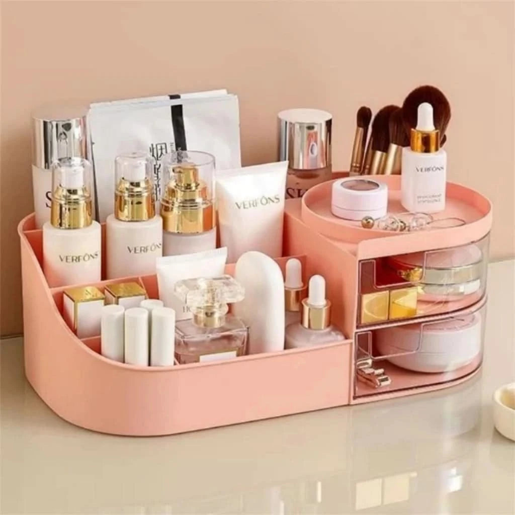 Acrylic Makeup Organiser – Clear Cosmetic Storage