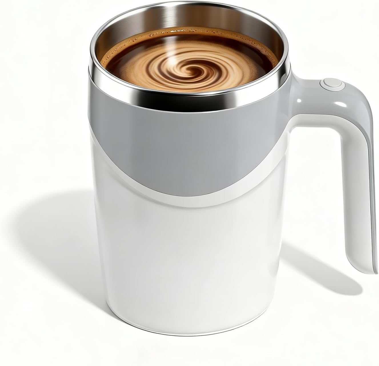 Self-Stirring Mug Warmer Set — photo 2