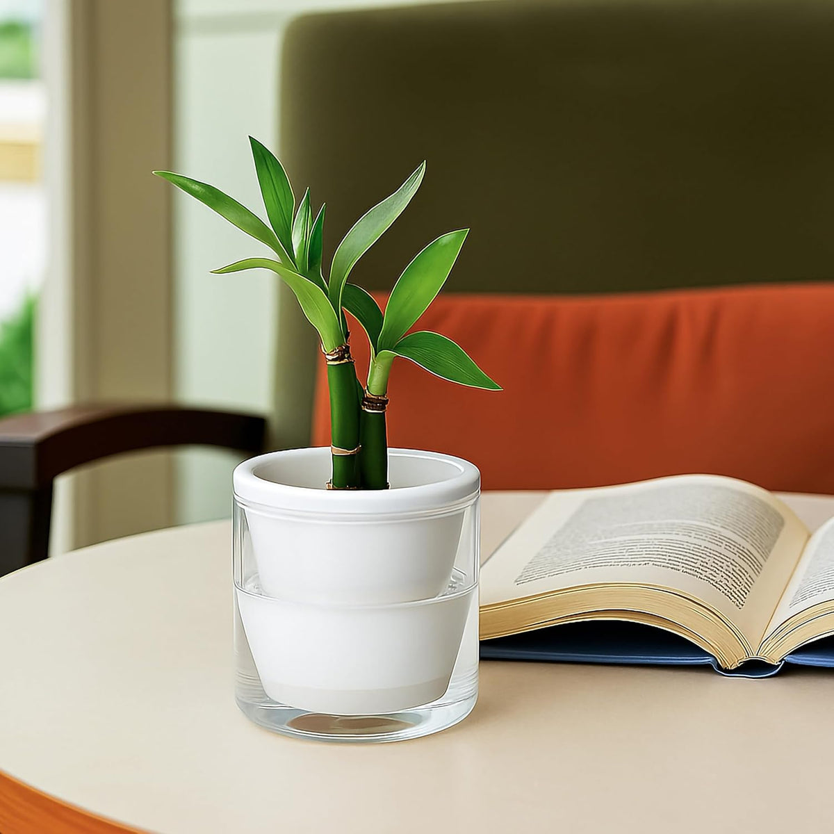 Mini Self-Watering Plant Pot — photo 3