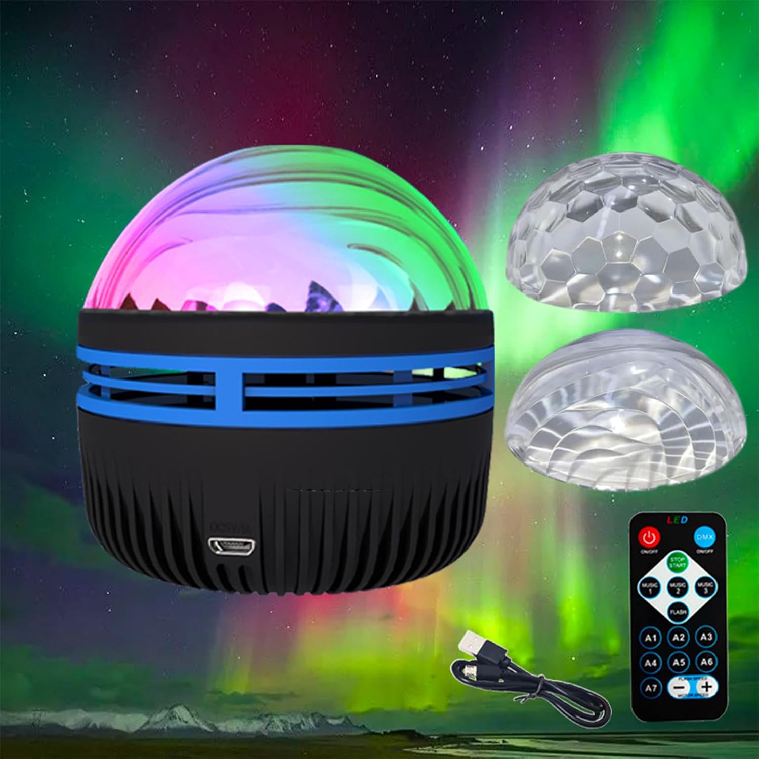 Aurora Sunset Cloud Projector Lamp