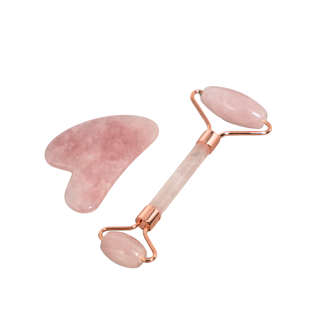 Gua Sha & Facial Roller Set