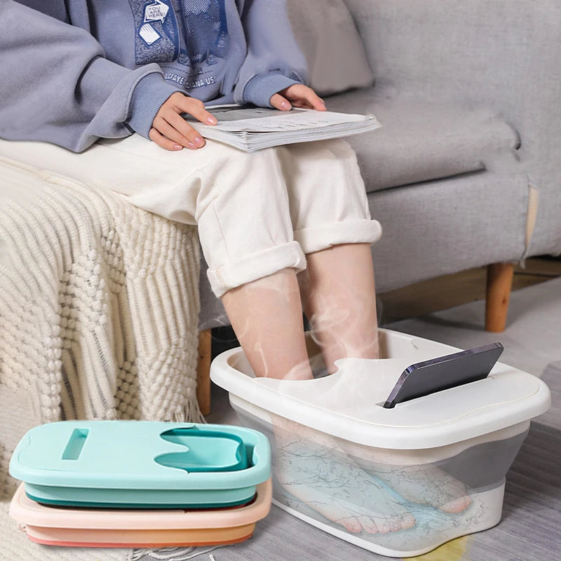 Foldable Foot Spa Bucket — Melt Away the Day