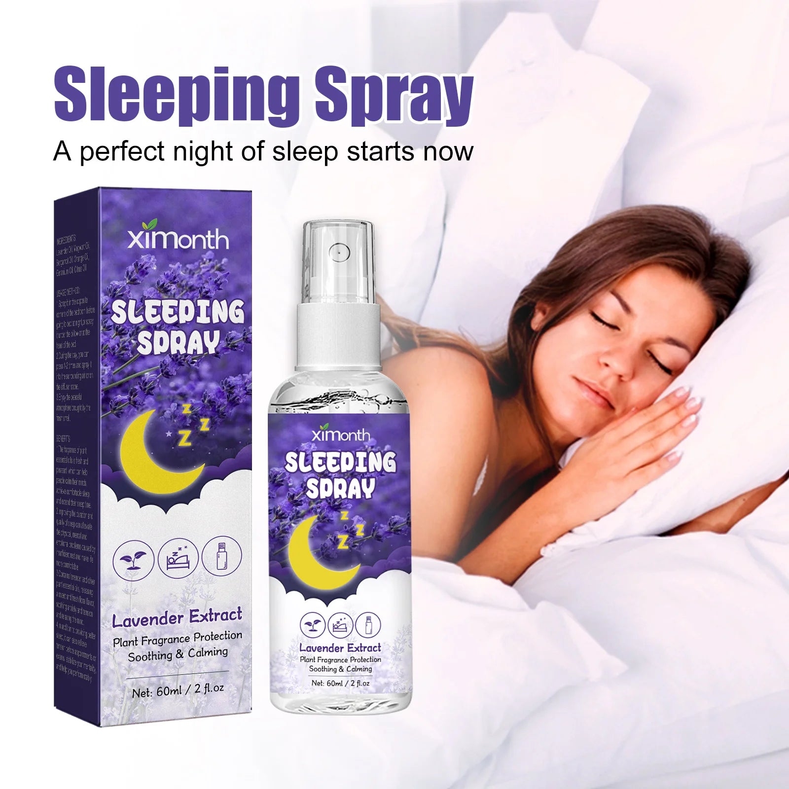 Lavender Sleep Mist — Calm Your Mind in Seconds
