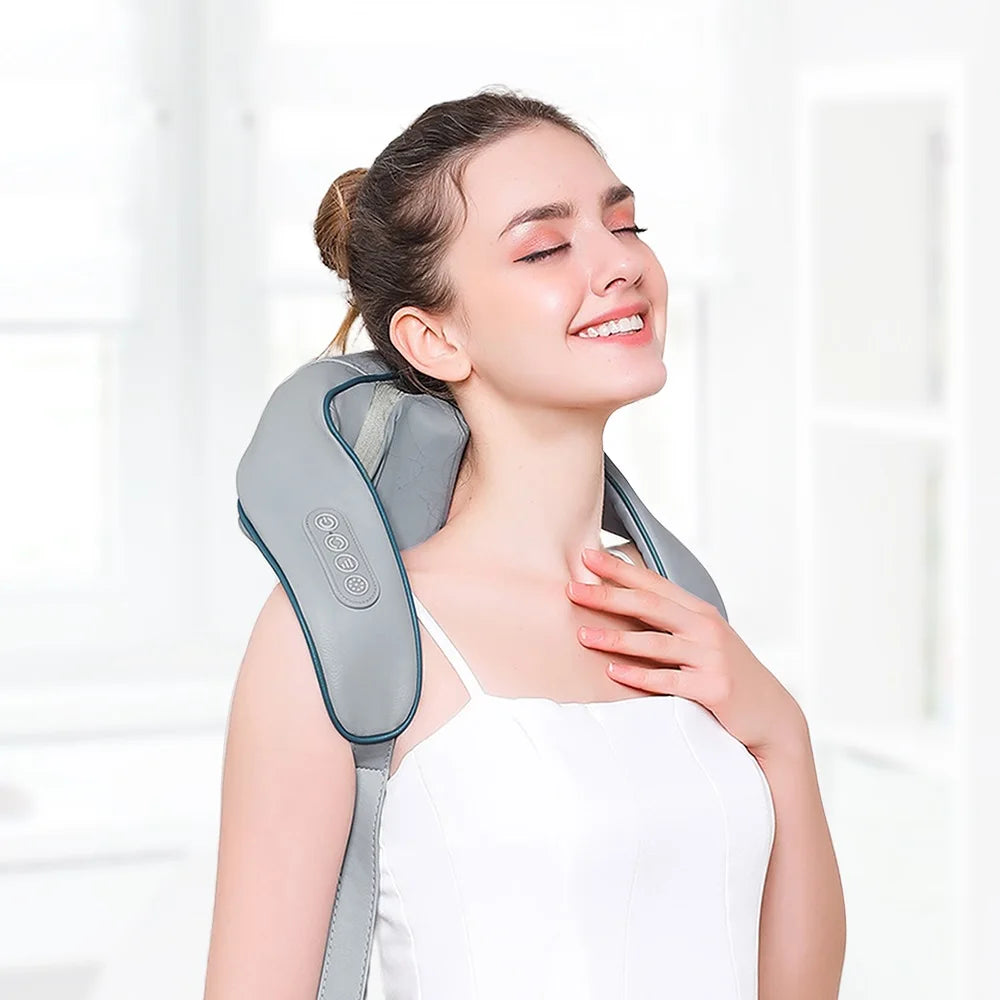 Neck & Shoulder Heated Massage Wrap