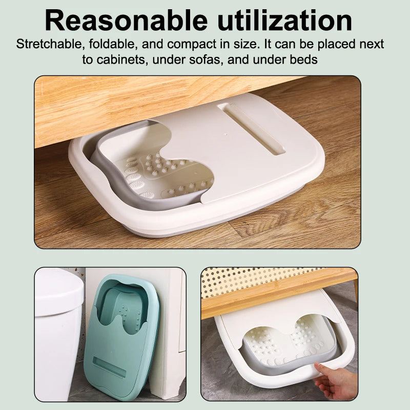 Foldable Foot Spa Bucket — Melt Away the Day