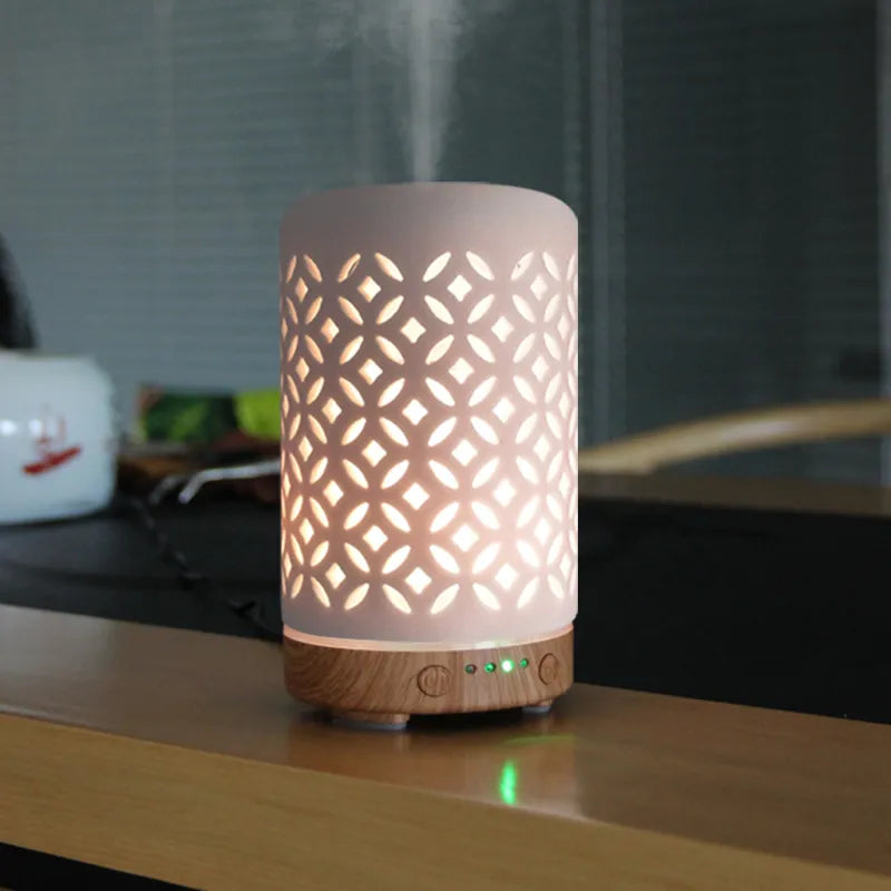 Ceramic Aroma Diffuser Night Light
