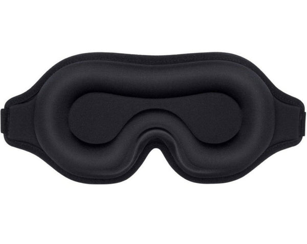 3D Contoured Sleep Mask — Total Blackout, Zero Pressure