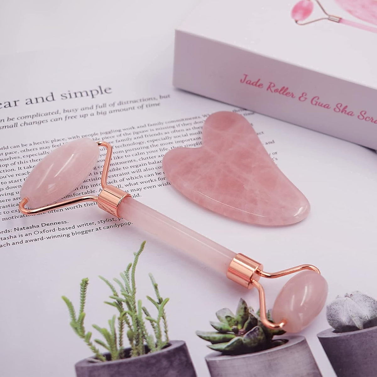 Gua Sha & Facial Roller Set — photo 3