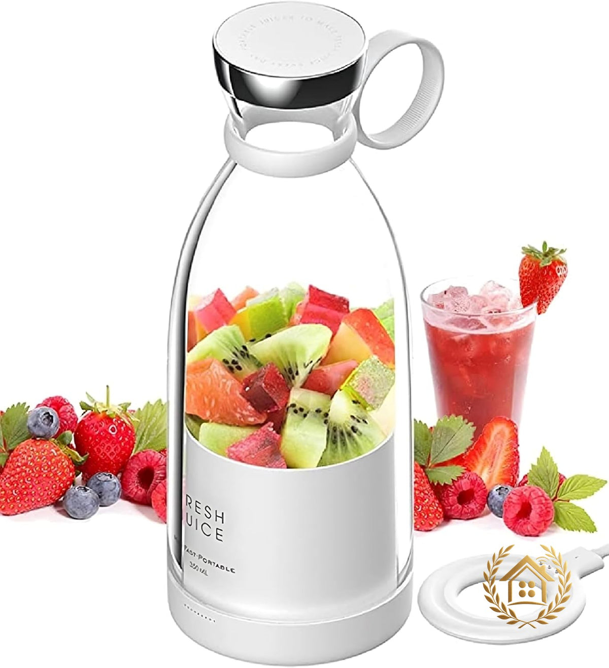 Mini Portable Blender – Fruit Juicer On-the-Go