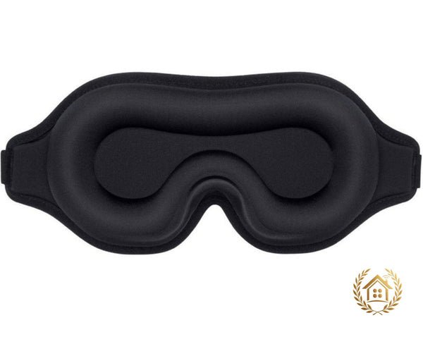 3D Contoured Sleep Mask — Total Blackout, Zero Pressure