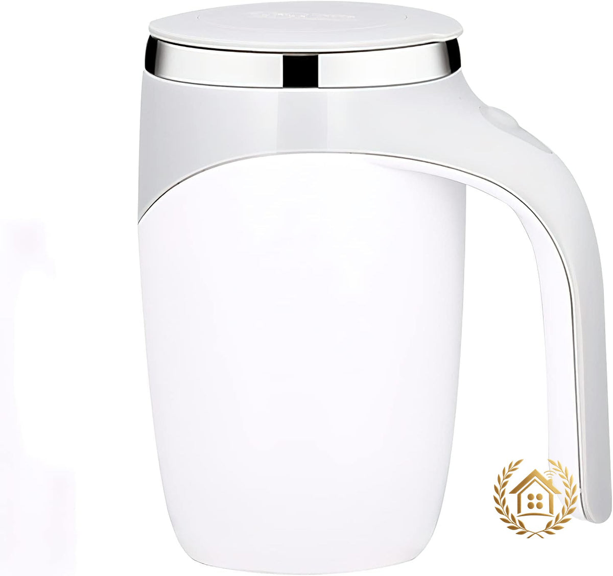 Self-Stirring Coffee Mug – One-Touch Mixing