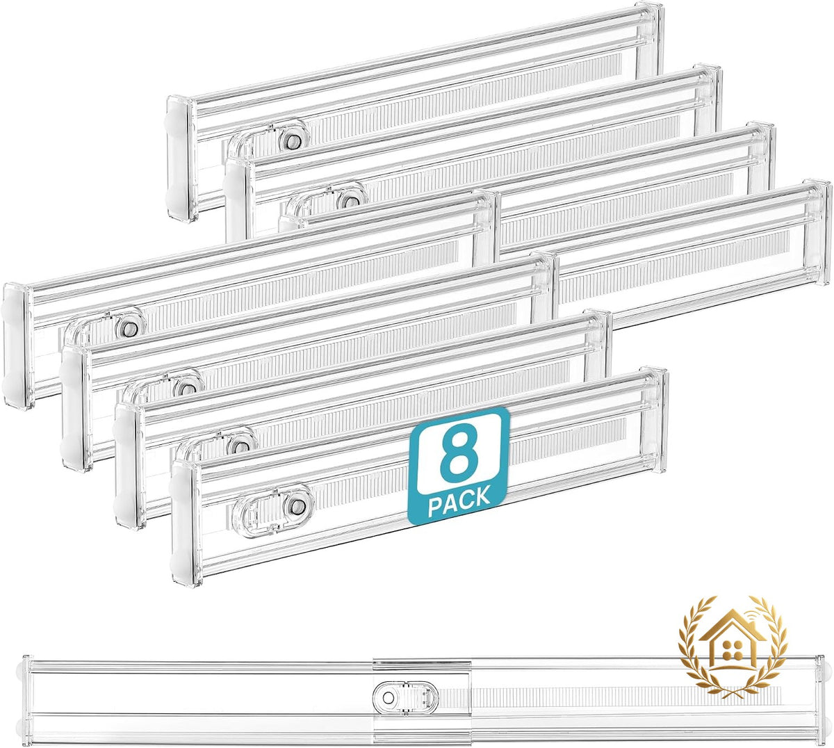 Drawer Divider Organiser Set (8-Piece)