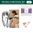 The Self-Care Ritual Set — Wrap, Eye Mask & Gua Sha
